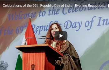 Celebrations of the 69th Republic Day of India - Evening Reception (26.01.2018) 