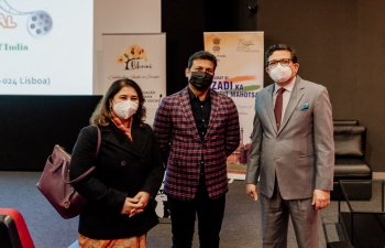 AKAM Iconic Week Celebrations- Glimpses of Indian Film Festival celebrations organized by Bhoomi Association (23.01.2022)