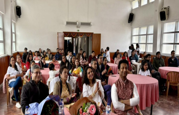 H.E. Ambassor joined in the holi and womens day celebration with Indian community in Lisbon