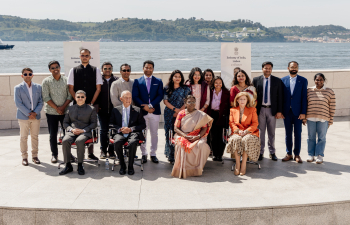 President of India interact with Indian scholars and reserchers 